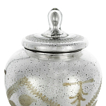 Ваза из стекла с крышкой и декоративными узорами Chinoiserie Ceramics варинант исполнения - 2 | Loft Concept в Волгограде