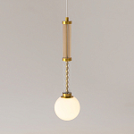 Подвесной светильник со стеклянными вставками Helios варинант исполнения - 2 | Loft Concept в Волгограде