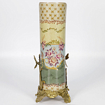 Фарфоровая ваза с бронзовыми элементами Eden Garden варинант исполнения - 3 | Loft Concept в Волгограде