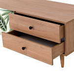 Длинная ТВ-тумба с принтом на ящиках Elise TV Stand варинант исполнения - 4 | Loft Concept в Волгограде