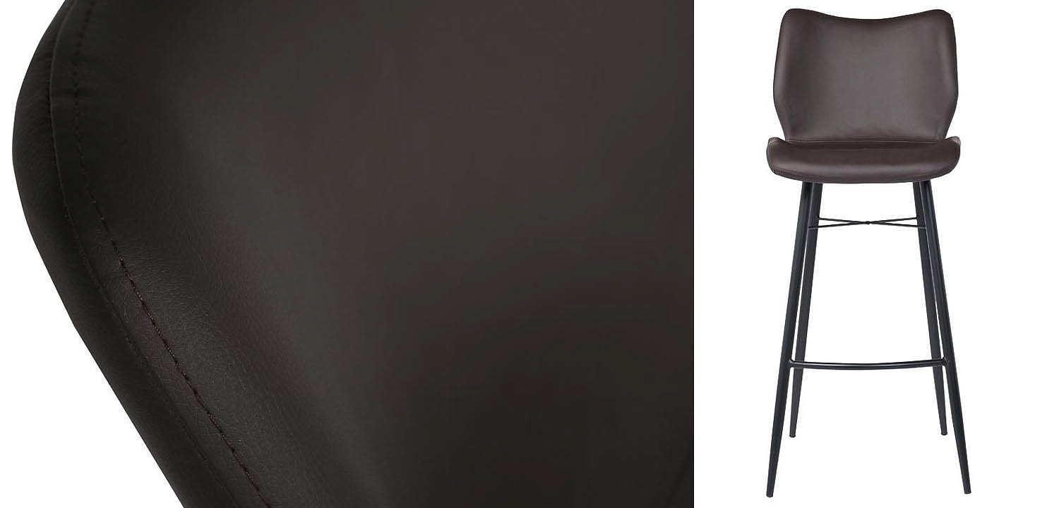 Барный стул Herald Eco Leather Bar Stool Барный стул Herald Eco Leather Bar Stool - Loft-Concept в Волгограде