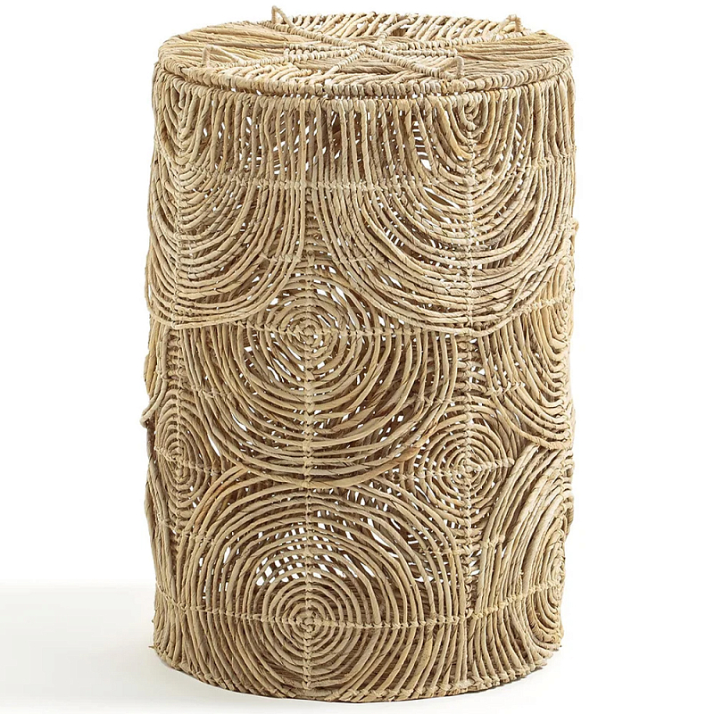 Плетеная корзина для белья Nea Wicker Basket Бежевый в Волгограде | Loft Concept 