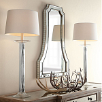 Зеркало в серебристой фигурной раме Silver Reflection варинант исполнения - 2 | Loft Concept в Волгограде