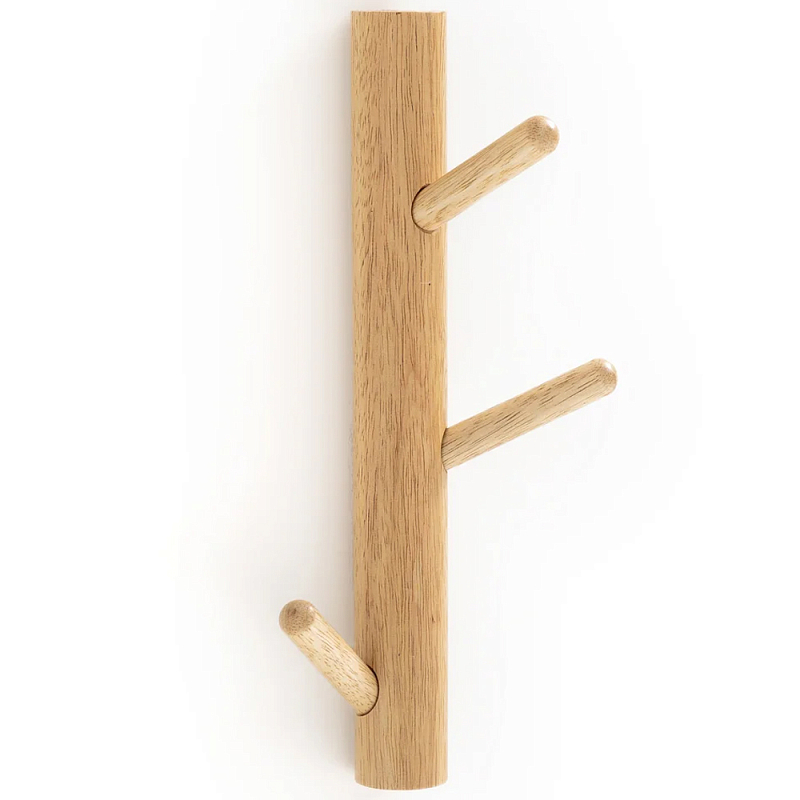 Деревянная настенная вешалка Branch Wood Hanger Древесина Деревянная настенная вешалка Branch Wood Hanger Древесина в Волгограде | Loft Concept
