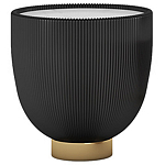 Круглый приставной стол Ruelly Black Coffee Table варинант исполнения - 1 | Loft Concept в Волгограде