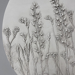 Панно Серые цветы варинант исполнения - 3 | Loft Concept в Волгограде