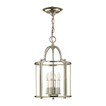 Подвесной светильник с прозрачным стеклянным цилиндрическим плафоном в классическом стиле на цепи Hinkley варинант исполнения - 9 | Loft Concept в Волгограде