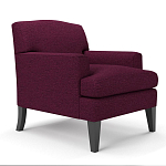 Мебельная ткань Шенилл фиолетовый цвет 138 см T4-27 варинант исполнения - 3 | Loft Concept в Волгограде