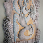 Тканый вручную монументальный настенный гобелен Soft Inception варинант исполнения - 1 | Loft Concept в Волгограде