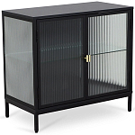 Сервант двухдверный с рифленым стеклом The Keeper варинант исполнения - 1 | Loft Concept в Волгограде