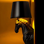 Horse Statue Floor Lamp Большой светильник Черная Лошадь варинант исполнения - 5 | Loft Concept в Волгограде