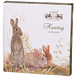 Тарелка закусочная из фарфора с изображением животных Hunting Porcelain Collection варинант исполнения - 2 | Loft Concept в Волгограде