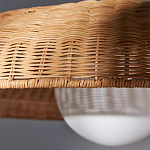 Люстра круглая из ротанга Long Lasting Chandelier варинант исполнения - 3 | Loft Concept в Волгограде