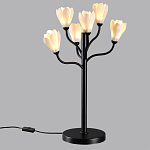 Настольная лампа с ветвями и белыми фарфоровыми цветами Floralis варинант исполнения - 4 | Loft Concept в Волгограде