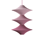 Подвесной вязаный розовый светильник «Звезда Востока 03» варинант исполнения - 1 | Loft Concept в Волгограде