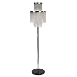 Торшер Хром с каскадом сияющих кристаллов Shining Waterfall варинант исполнения - 1 | Loft Concept в Волгограде