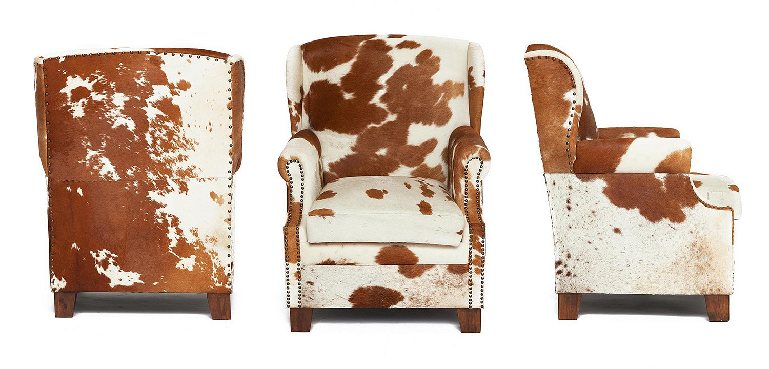 Кресло Cowhide Armchair - Loft-Concept в Волгограде