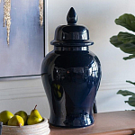 Ваза с крышкой однотонная Высота 48 см Chinoiserie Ceramics варинант исполнения - 3 | Loft Concept в Волгограде