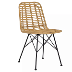 Стул с ротанговым плетением Wicker Stool без подлокотников варинант исполнения - 6 | Loft Concept в Волгограде