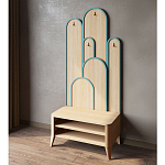 Вешалка «Байома» варинант исполнения - 2 | Loft Concept в Волгограде