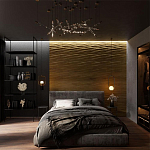 Гипсовая 3D панель с принтографией PM-02 варинант исполнения - 1 | Loft Concept в Волгограде