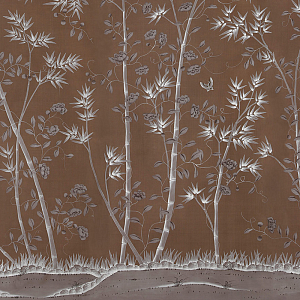 Обои ручная роспись Chantilly Raw Earth dyed