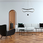 Подвесной светильник волнообразной формы LED 35W 3000K Infinity варинант исполнения - 3 | Loft Concept в Волгограде