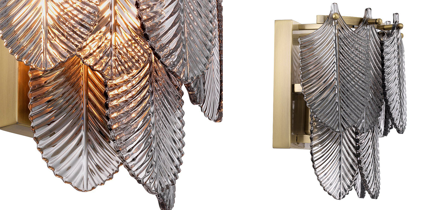 Бра Eichholtz Wall Lamp Verbier smoke Бра Eichholtz Wall Lamp Verbier smoke - Loft-Concept в Волгограде