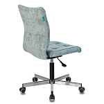 Офисное кресло в серо-голубом велюре Bureaucrats варинант исполнения - 4 | Loft Concept в Волгограде