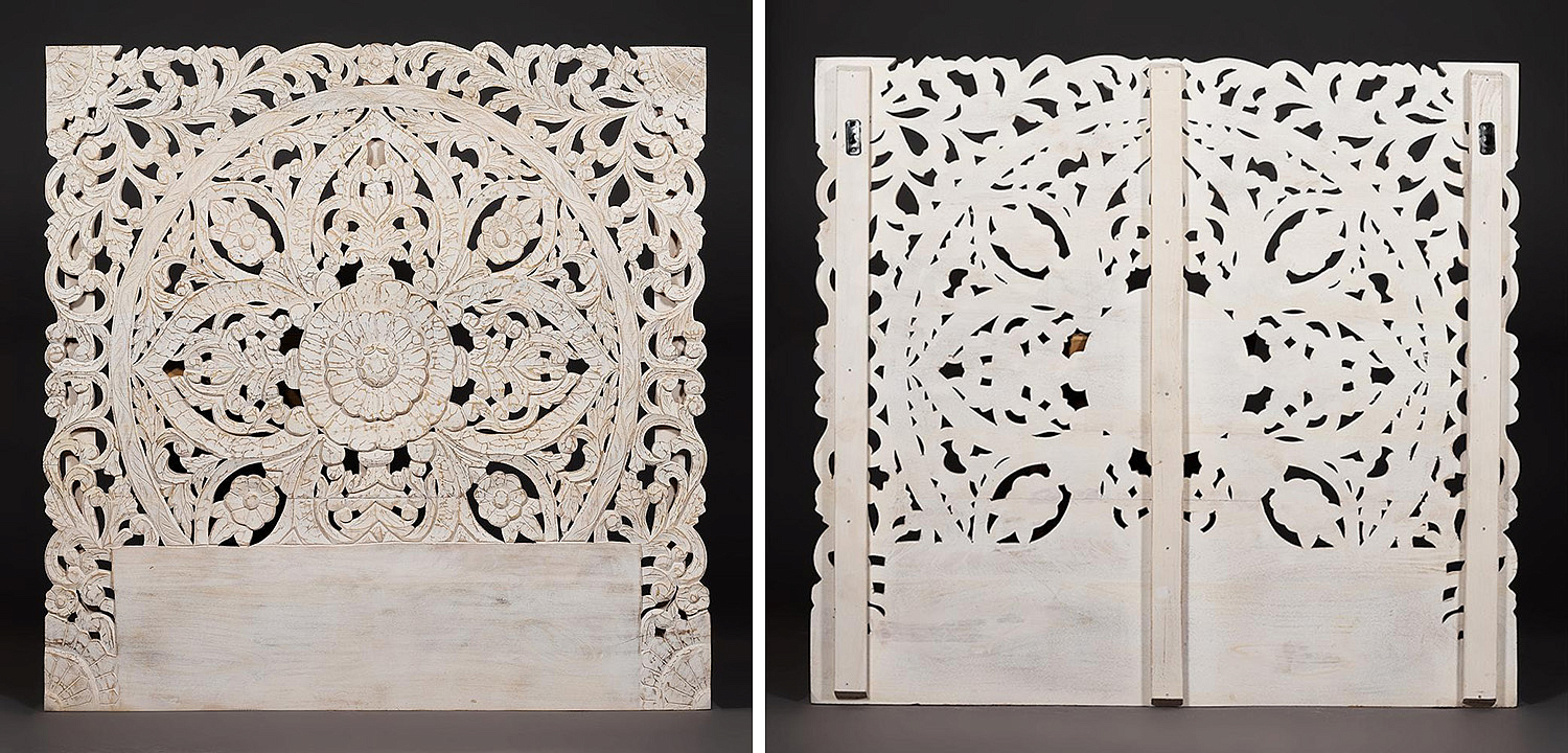 Изголовье-панно Indian antique white Headboard - Loft-Concept в Волгограде