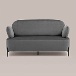 Диван в велюровой обивке серого цвета COLOR BLOCK варинант исполнения - 3 | Loft Concept в Волгограде