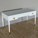 Письменный стол Elsa Dreams White Шпон дерево с двумя ящиками варинант исполнения - 2 | Loft Concept в Волгограде