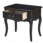 Тумба прикроватная из массива березы с ящиком и состаренным эффектом Vintage варинант исполнения - 3 | Loft Concept в Волгограде