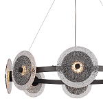 Люстра с плафонами из фактурного двойного стекла Heterochromia варинант исполнения - 6 | Loft Concept в Волгограде