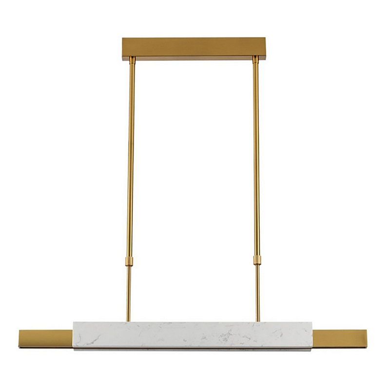 Подвесной светильник BERT FRANK белый Золотой Белый Мрамор Bianco в Волгограде | Loft Concept 