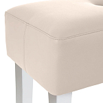 Мягкий пуф на белых ножках Winton Pouf варинант исполнения - 13 | Loft Concept в Волгограде