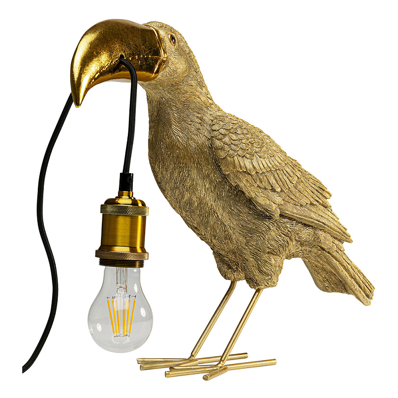 Настольная лампа Золотой Тукан Золотой в Волгограде | Loft Concept 