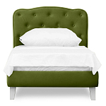 Кровать с мягким изголовьем Luna Palmer Bed варинант исполнения - 5 | Loft Concept в Волгограде