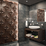 Гипсовая 3D панель с принтографией PM-22 варинант исполнения - 2 | Loft Concept в Волгограде