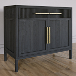 Буфет Primo с двумя ящиками и двумя фасадами Черный дуб варинант исполнения - 3 | Loft Concept в Волгограде