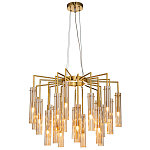Люстра со стеклянными цилиндрическими плафонами Luminous Cylinders Amber варинант исполнения - 5 | Loft Concept в Волгограде