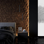 Гипсовая 3D панель с принтографией PM-50 варинант исполнения - 3 | Loft Concept в Волгограде