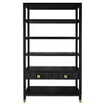 Стеллаж с двумя ящиками Elsa Dreams Black варинант исполнения - 5 | Loft Concept в Волгограде