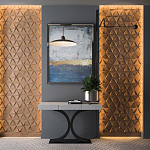 Гипсовая 3D панель с принтографией PM-50 варинант исполнения - 1 | Loft Concept в Волгограде