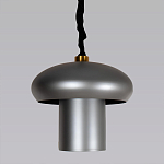 Подвесной светильник с серым металлическим плафоном Capability варинант исполнения - 1 | Loft Concept в Волгограде