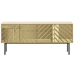 Длинная тумба с зеркальным декором Serena варинант исполнения - 2 | Loft Concept в Волгограде