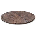 Стол журнальный c коричневой круглой столешницей на четырех металлических ножках Charm Coffee Table варинант исполнения - 2 | Loft Concept в Волгограде