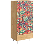 Шкаф с принтом Dominoes варинант исполнения - 1 | Loft Concept в Волгограде