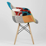 Стул с обивкой в стиле Patchwork варинант исполнения - 3 | Loft Concept в Волгограде