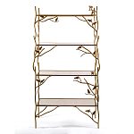 Стеллаж металлический с птичками Primavera варинант исполнения - 1 | Loft Concept в Волгограде